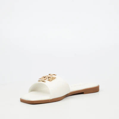 Miss Black Naledi 1 Sandal - White (8029278470233)
