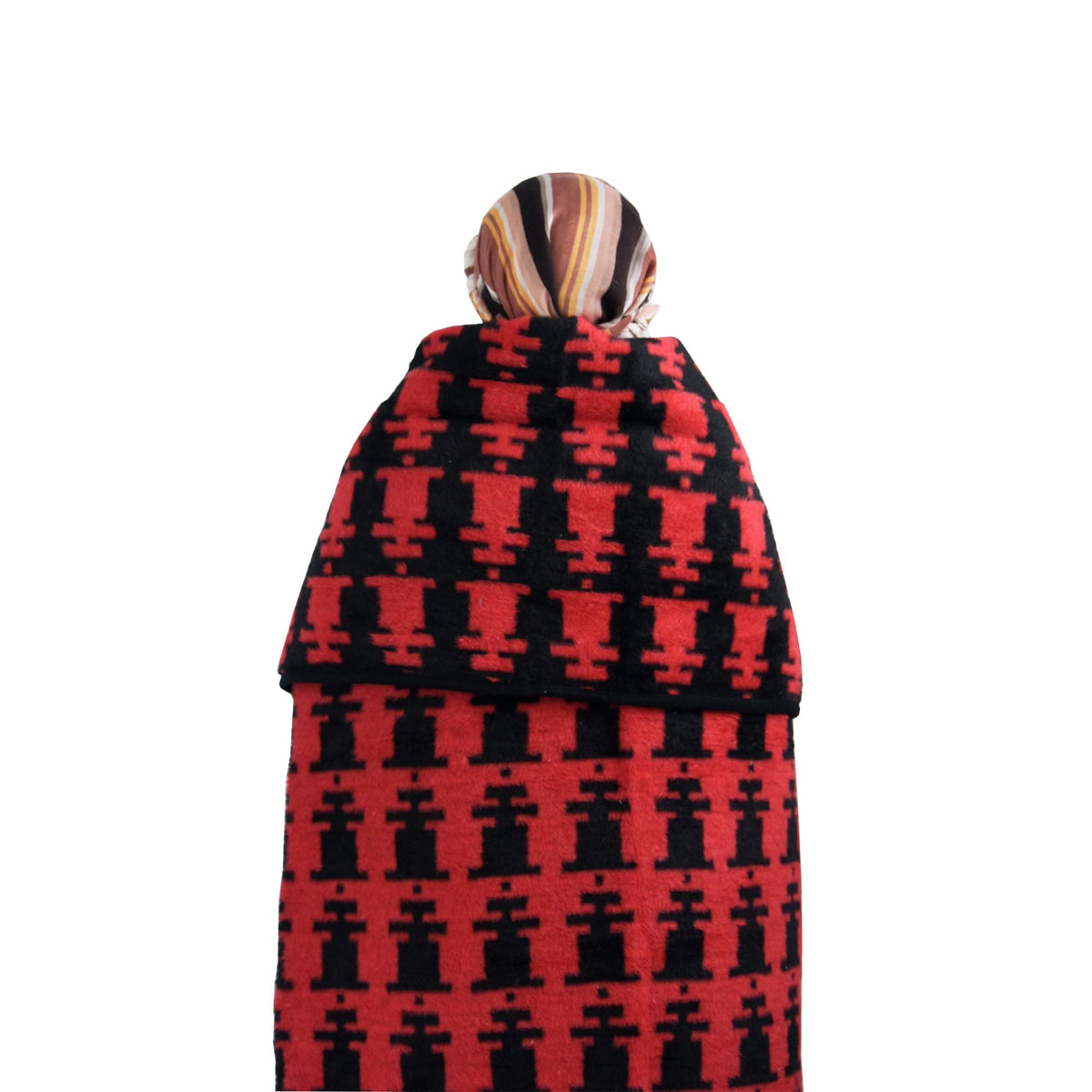 Sesli Lily Cute Ndebele Blanket 150x160 BLK056