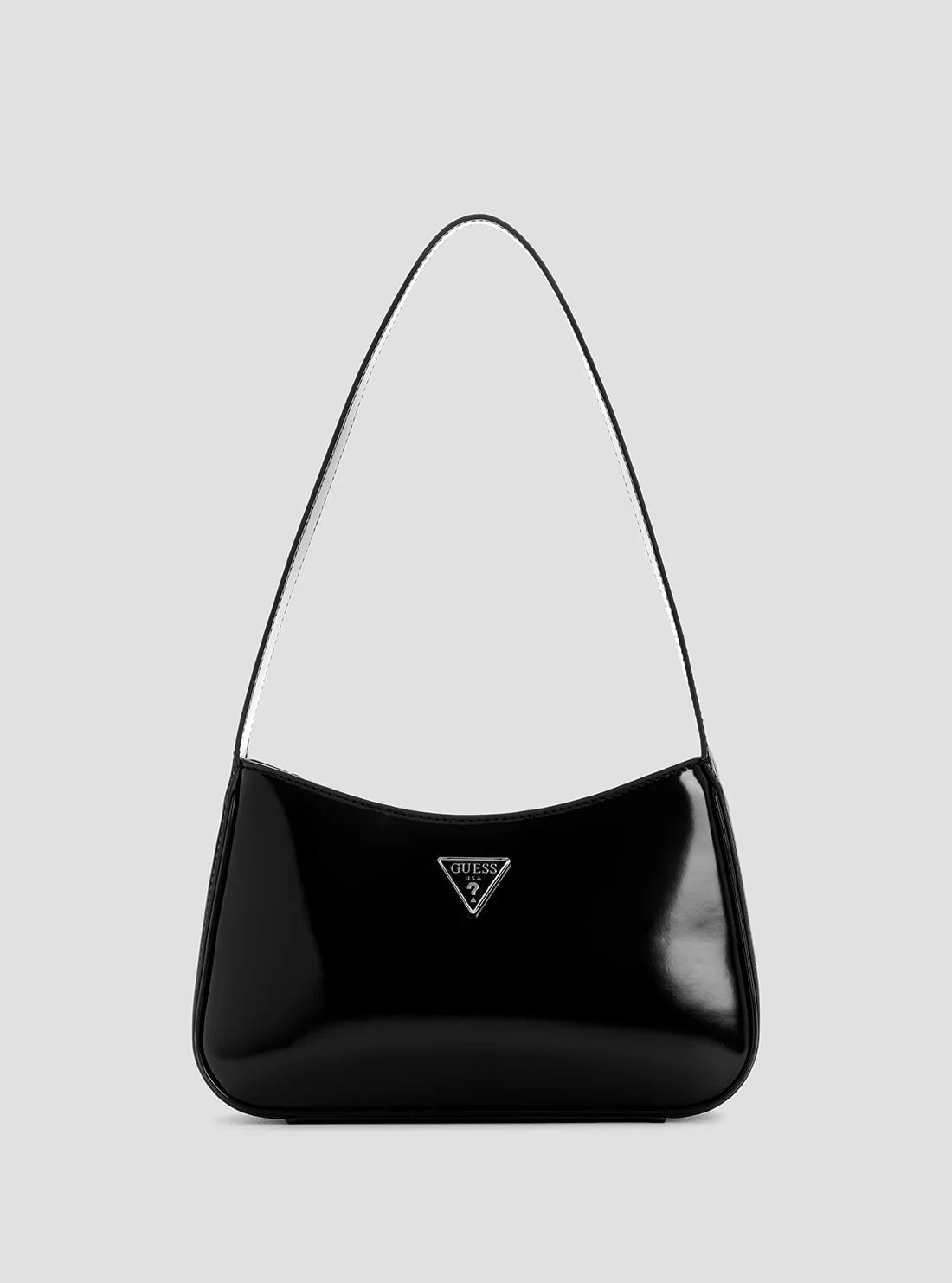 Guess Black Arnela Top Zip Shoulder Bag (8029883596889)