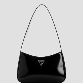 Guess Black Arnela Top Zip Shoulder Bag (8029883596889)