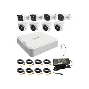 HiLook by Hikvision 8-Channel Turbo HD CCTV Kit – 1080P Cameras + 500GB HDD (7991245570137)