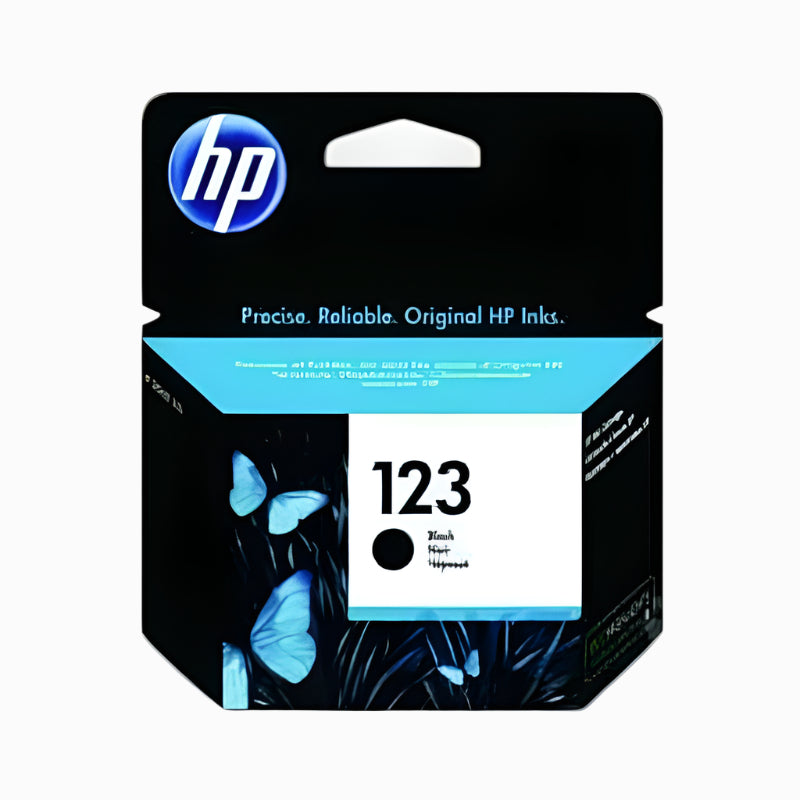 HP NO.123 Black Ink Cartridge F6V17AE