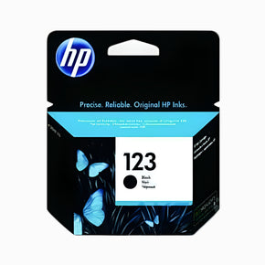 HP NO.123 Black Ink Cartridge F6V17AE