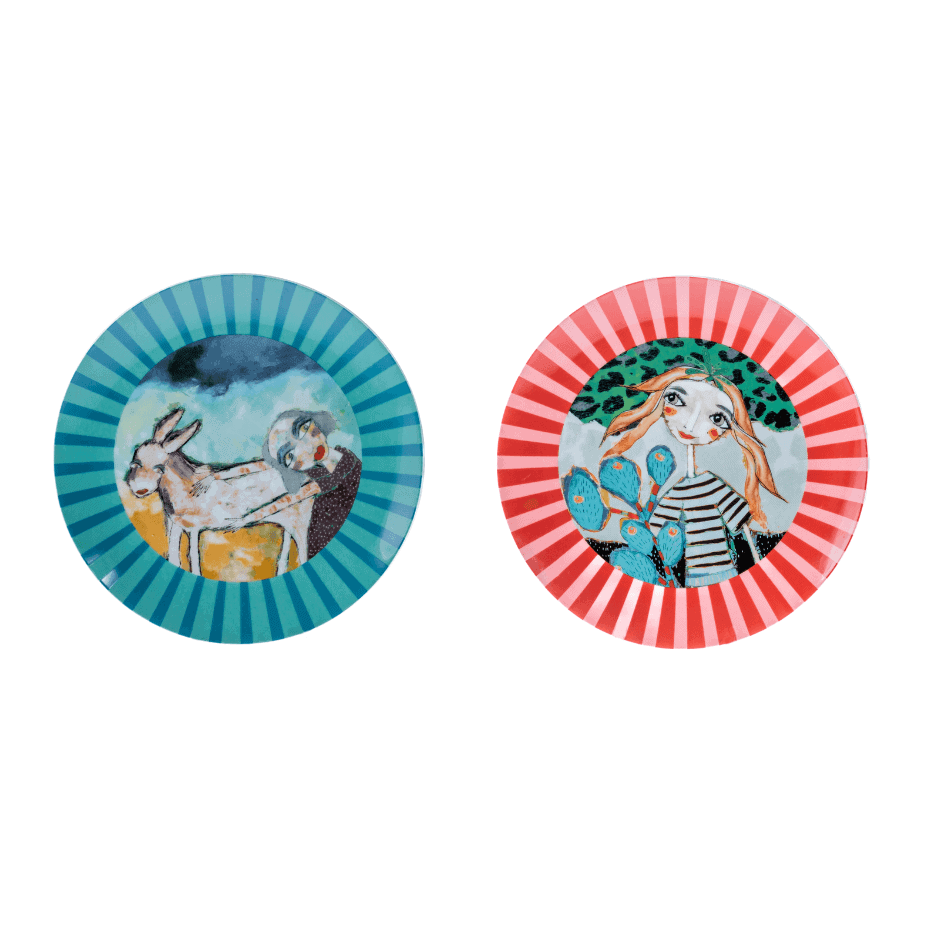 Olivia Princess Side Plate Set of 4 19cm OL-0000288