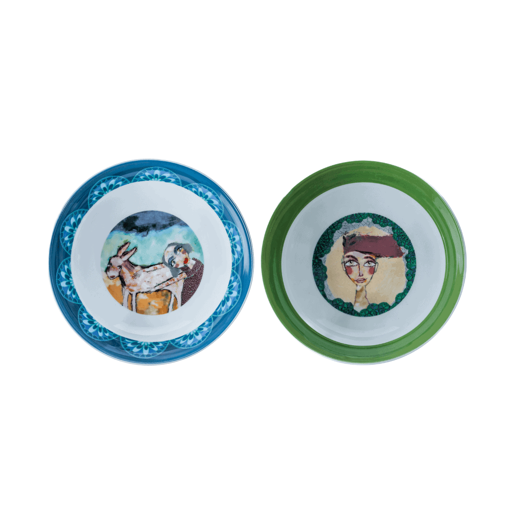 Olivia Princess Cereal Bowl Set of 4 18cm OL-0000290