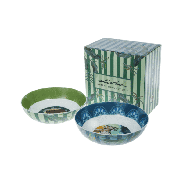Olivia Princess Cereal Bowl Set of 4 18cm OL-0000290