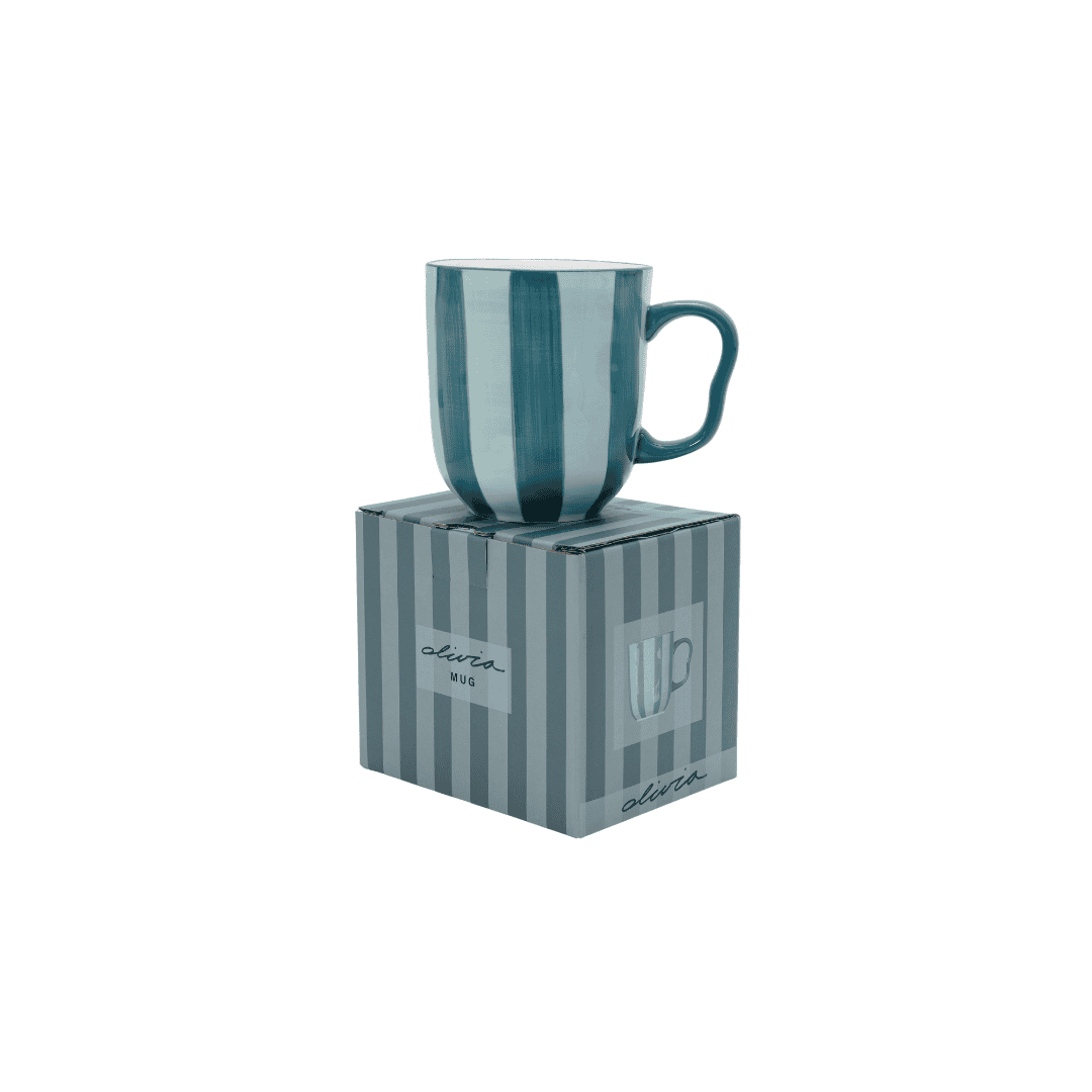 Olivia Princess Mug Blue 300ml OL-0000318