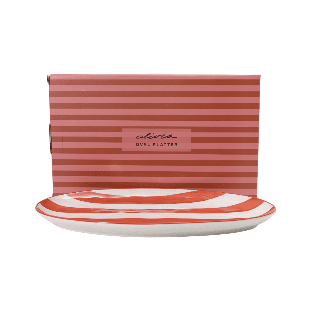 Olivia Princess Oval Platter 36cm OL-0000322