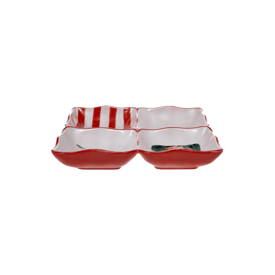 Olivia Princess 4-Division Square Bowls 100ml OL-0000330