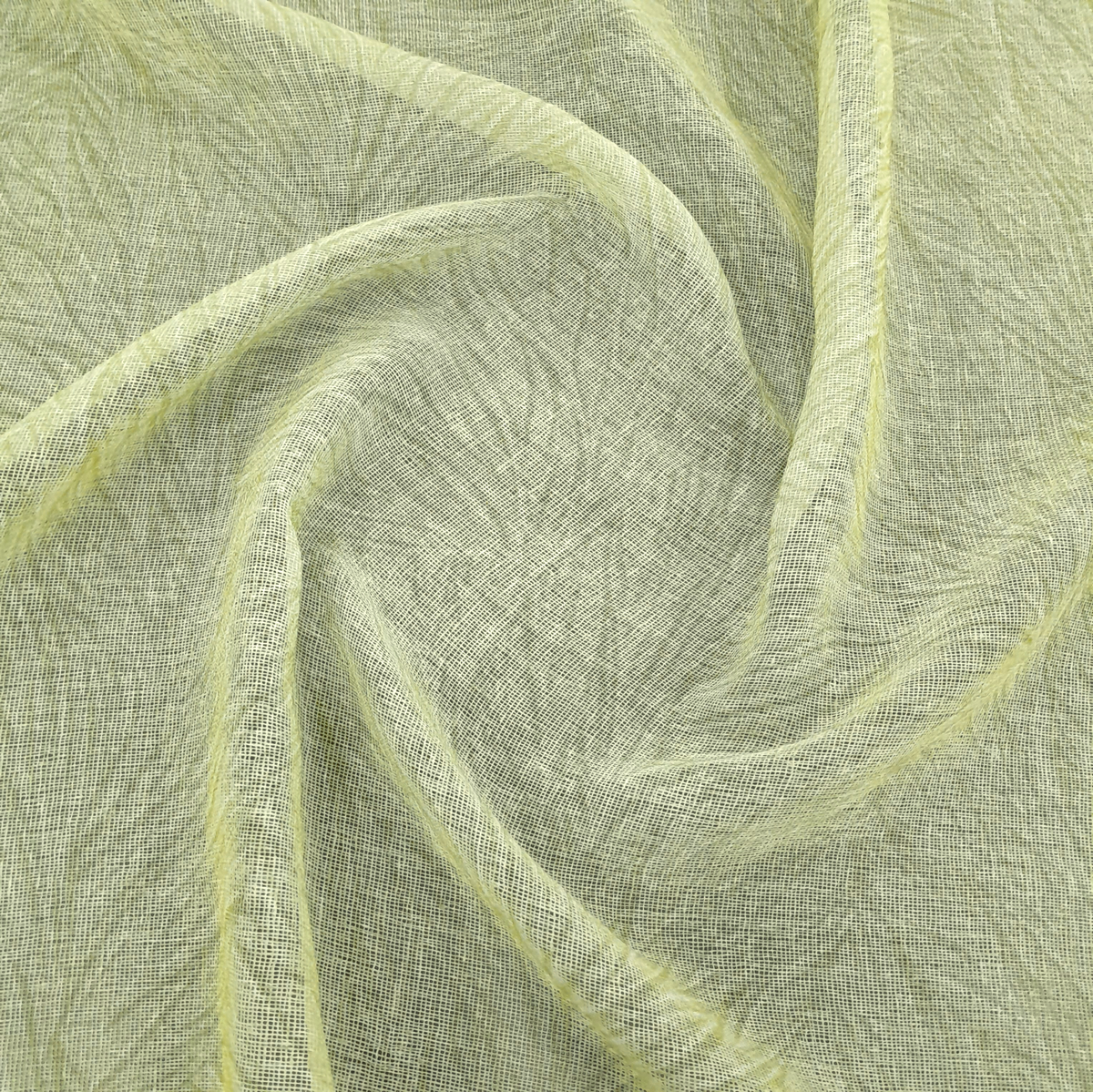 Fabric Leaves Sheer Olive 280 cm