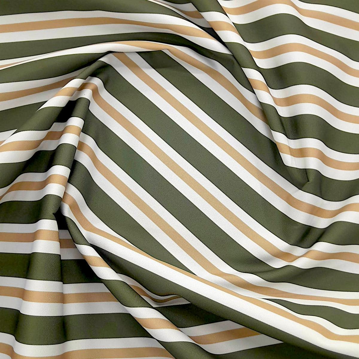Fabric Printed Outdoor Canvas Stripe 150 cm.