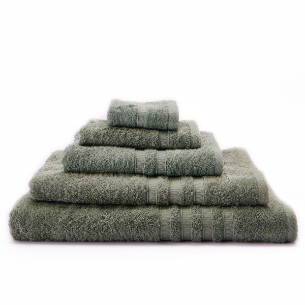Glodina Bohemia Collection Towel Olive Green 380gsm.