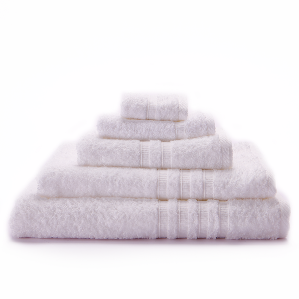 Glodina Bohemia Collection Towel White 380gsm.