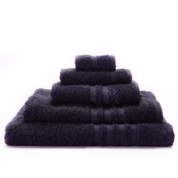 Glodina Bohemia Collection Towel Black 380gsm.