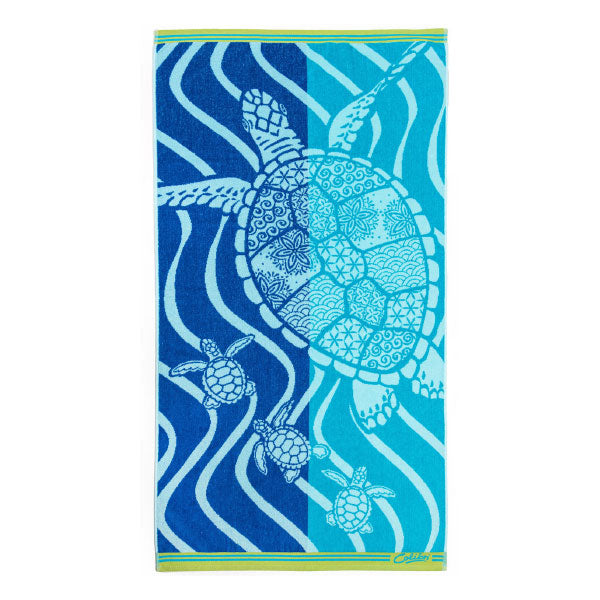 Colibri Beach Towel 70X140 Turtle Tropics Multi 17573