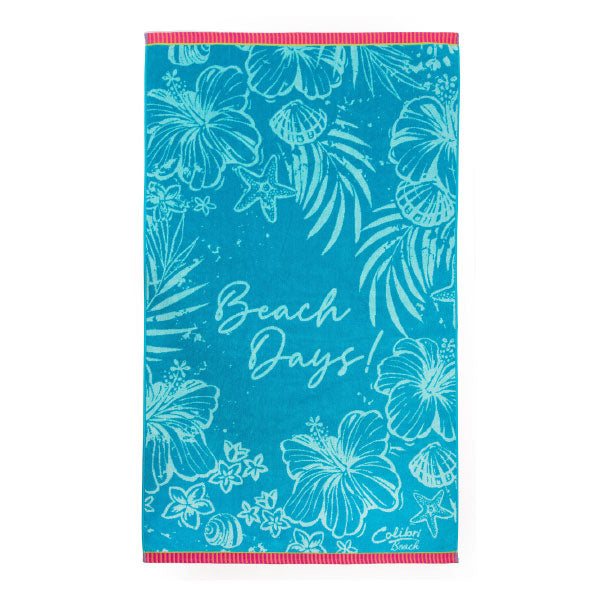 Colibri Beach Towel 90X150 Beach Days Multi 17576