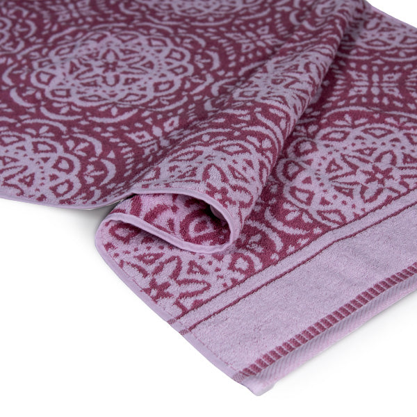Glodina LaVida Damask Collection Towel Multi Heather 500gsm.