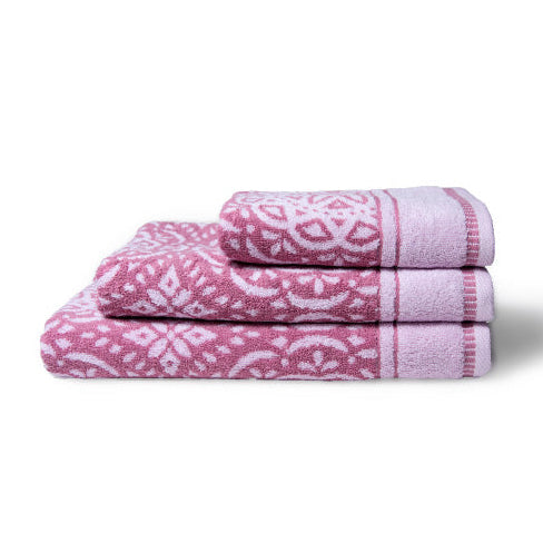 Glodina LaVida Damask Collection Towel Multi Heather 500gsm.