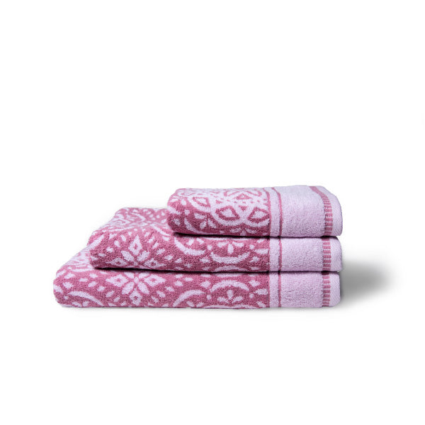 Glodina LaVida Damask Collection Towel Multi Heather 500gsm.