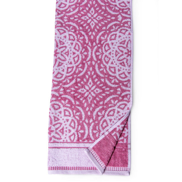 Glodina LaVida Damask Collection Towel Multi Heather 500gsm.