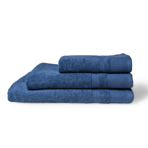 Glodina LaVida Pinstripe Collection Towel Cool Blue 450gsm