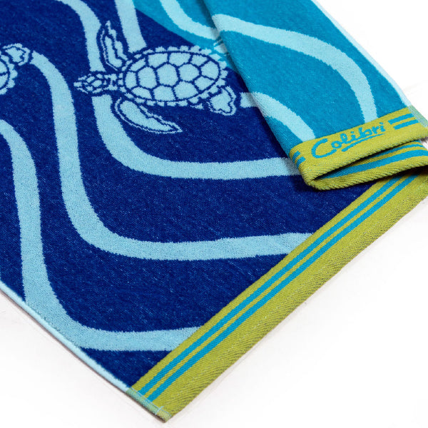 Colibri Beach Towel 70X140 Turtle Tropics Multi 17573