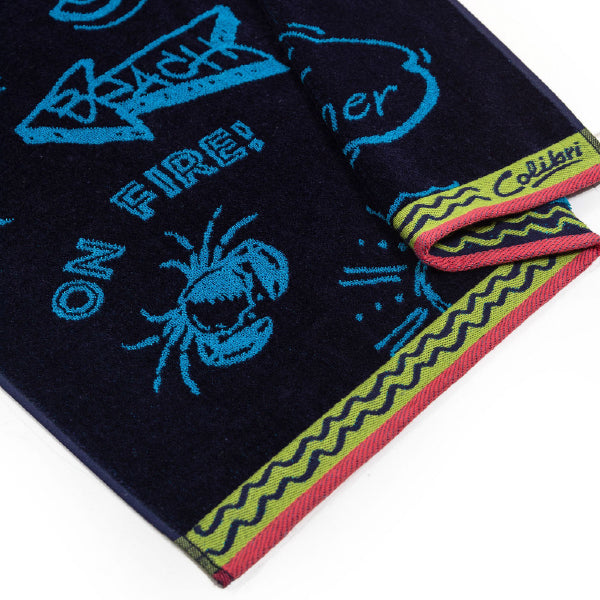 Colibri Beach Towel 70X140 Insta Beach Boys Multi 17572