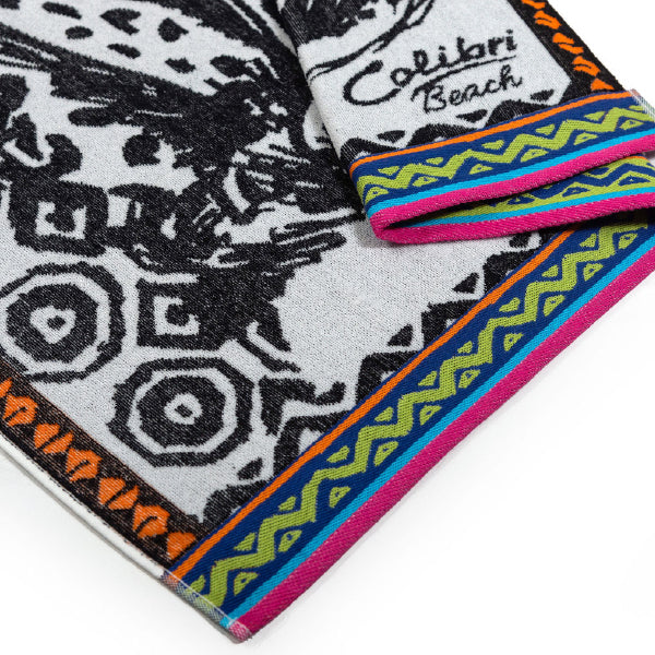 Colibri Beach Towel 90X150 Multi On The Wild Side 17578.