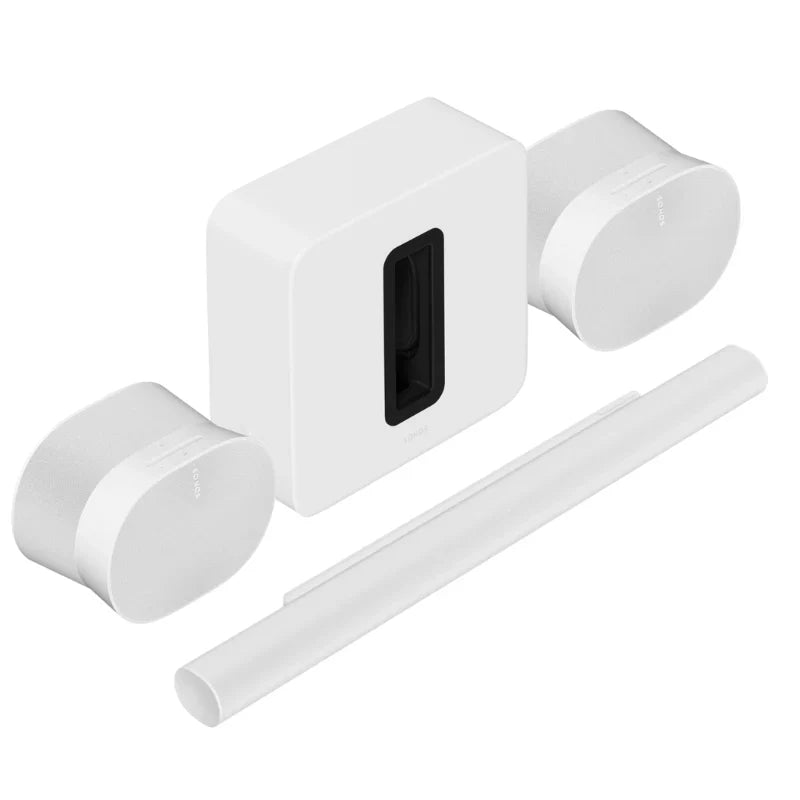 SONOS ULTIMATE IMMERSIVE SET WITH ARC ULTRA + SUB 4 + 2X ERA 300.