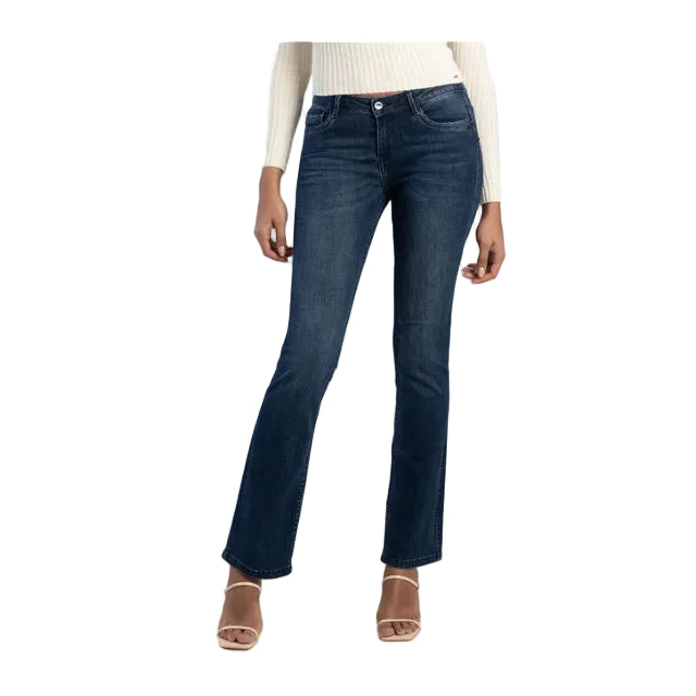 Sissy Boy Ladies Southern Bumbooster Bootleg Jean-Dark Vintage P24845