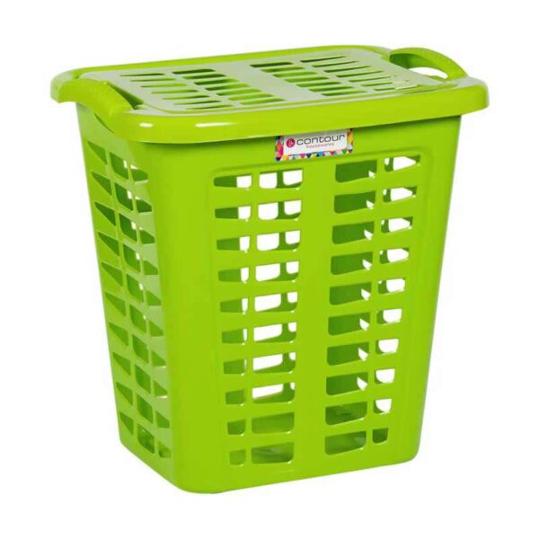 Contour Laundry Bin Square Assorted Colour P3039