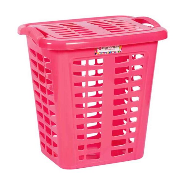 Contour Laundry Bin Square Assorted Colour P3039