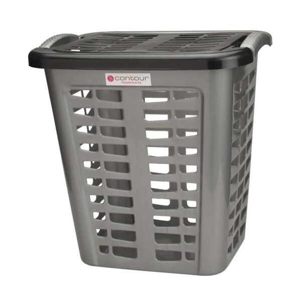 Contour Laundry Bin Square Assorted Colour P3039