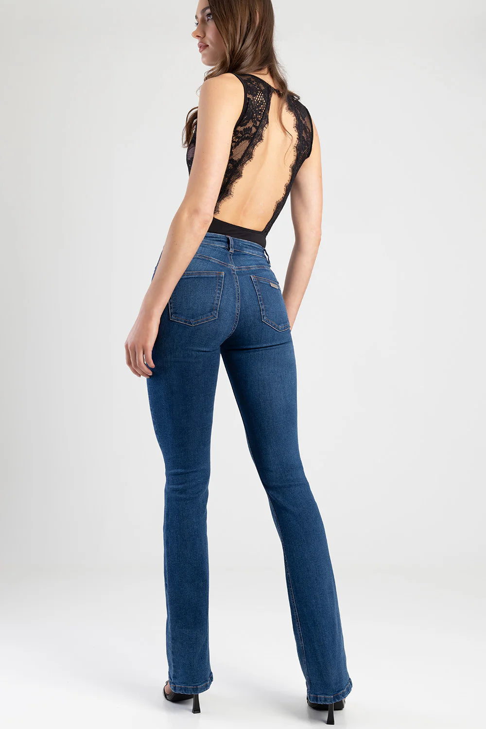 Sissy boy Bennie Bootleg Jeans Med Vintage P30507/FB5652