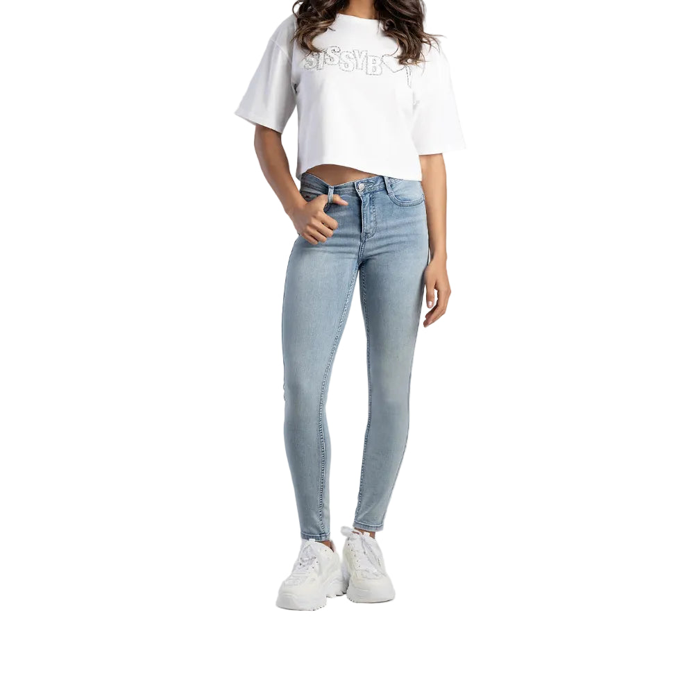 Sissy Boy Zoey Mid Waist Basic Skinny Light Vintage P31799