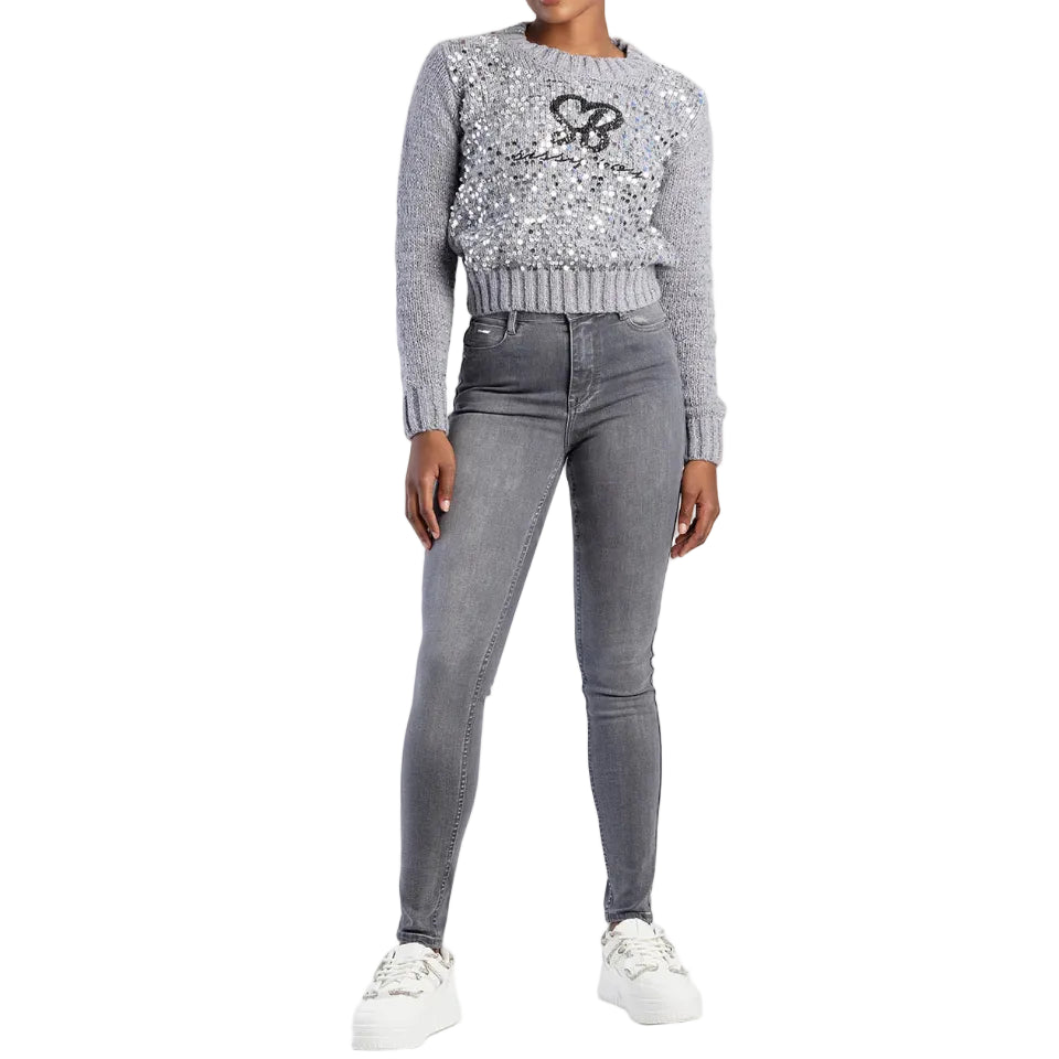 Sissy Boy Jean Skinny Grey Mid Waist P32191/IMP