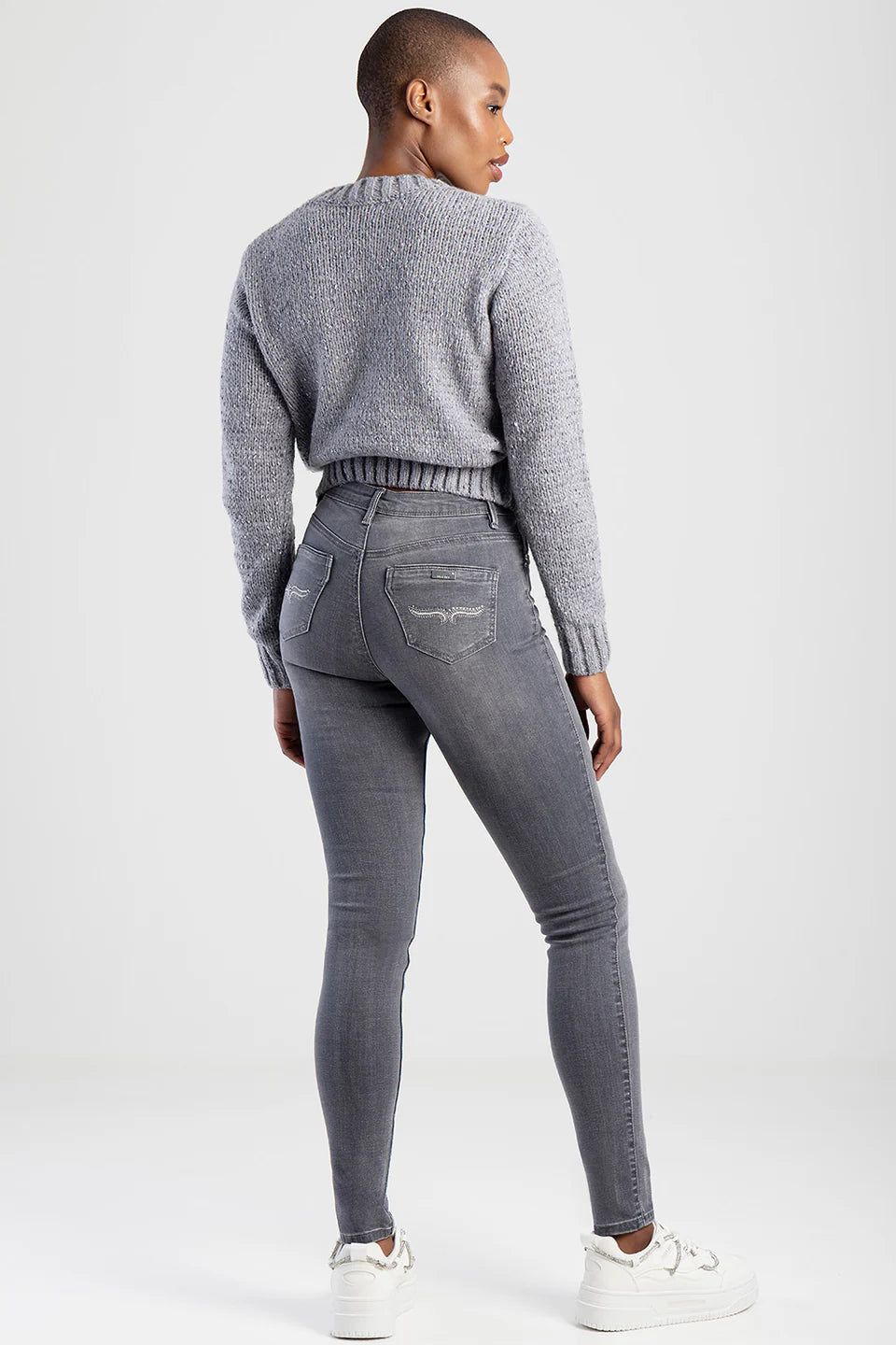 Sissy Boy Jean Skinny Grey Mid Waist P32191/IMP