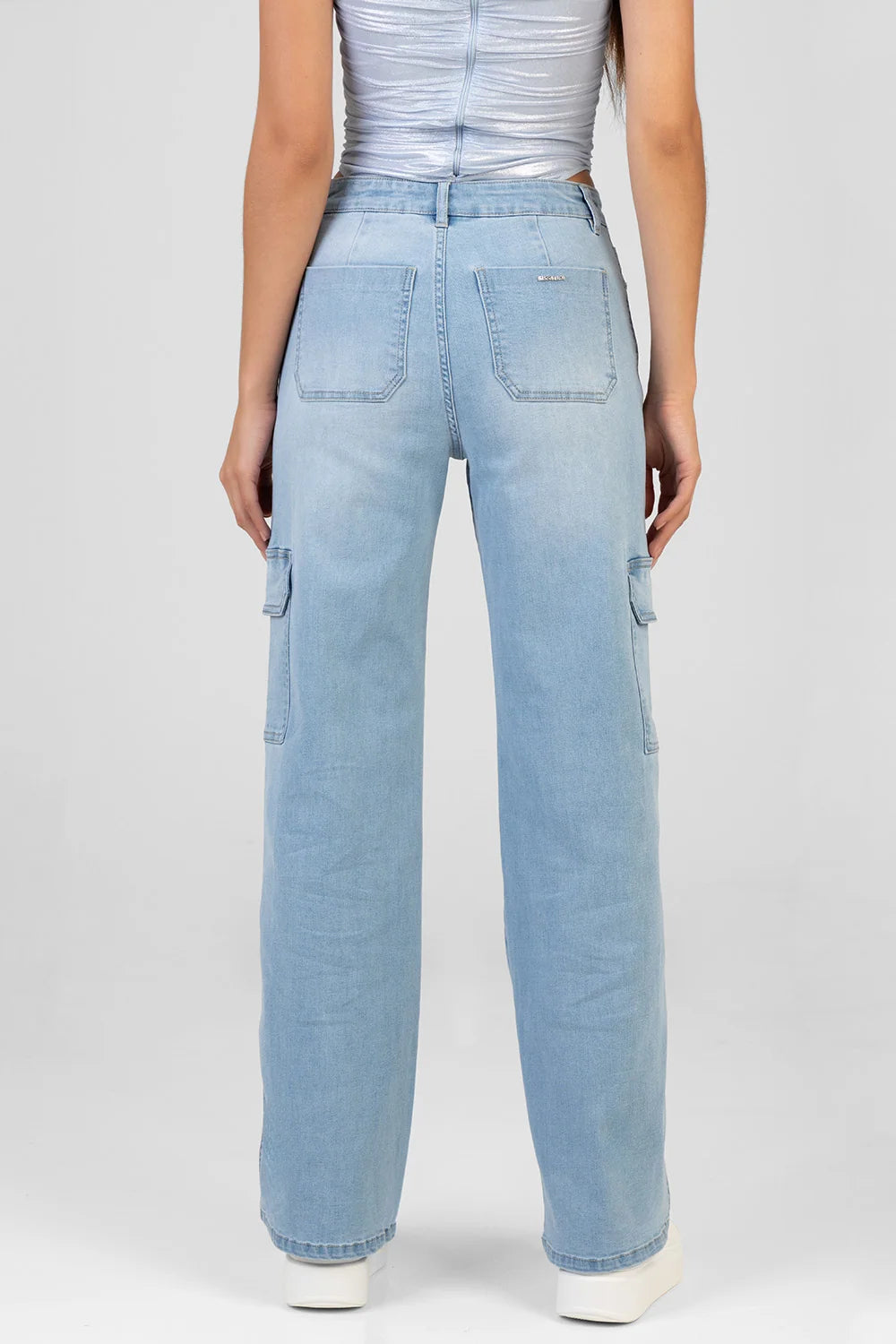 Sissy Boy Colleen Wide Leg Jeans-Light Vintage P33097
