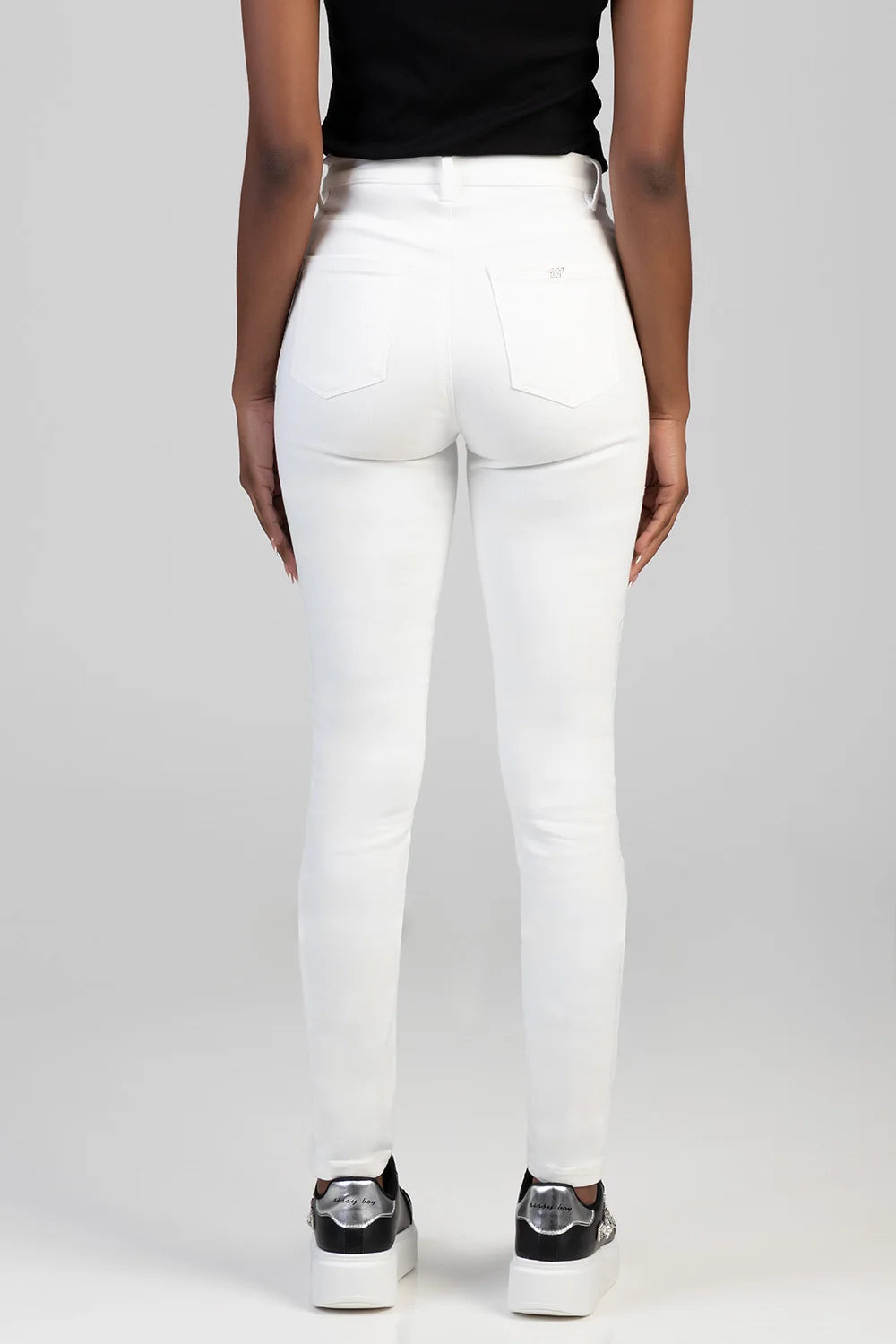 Sissy Boy Jennie Skinny Jeans-White P33483
