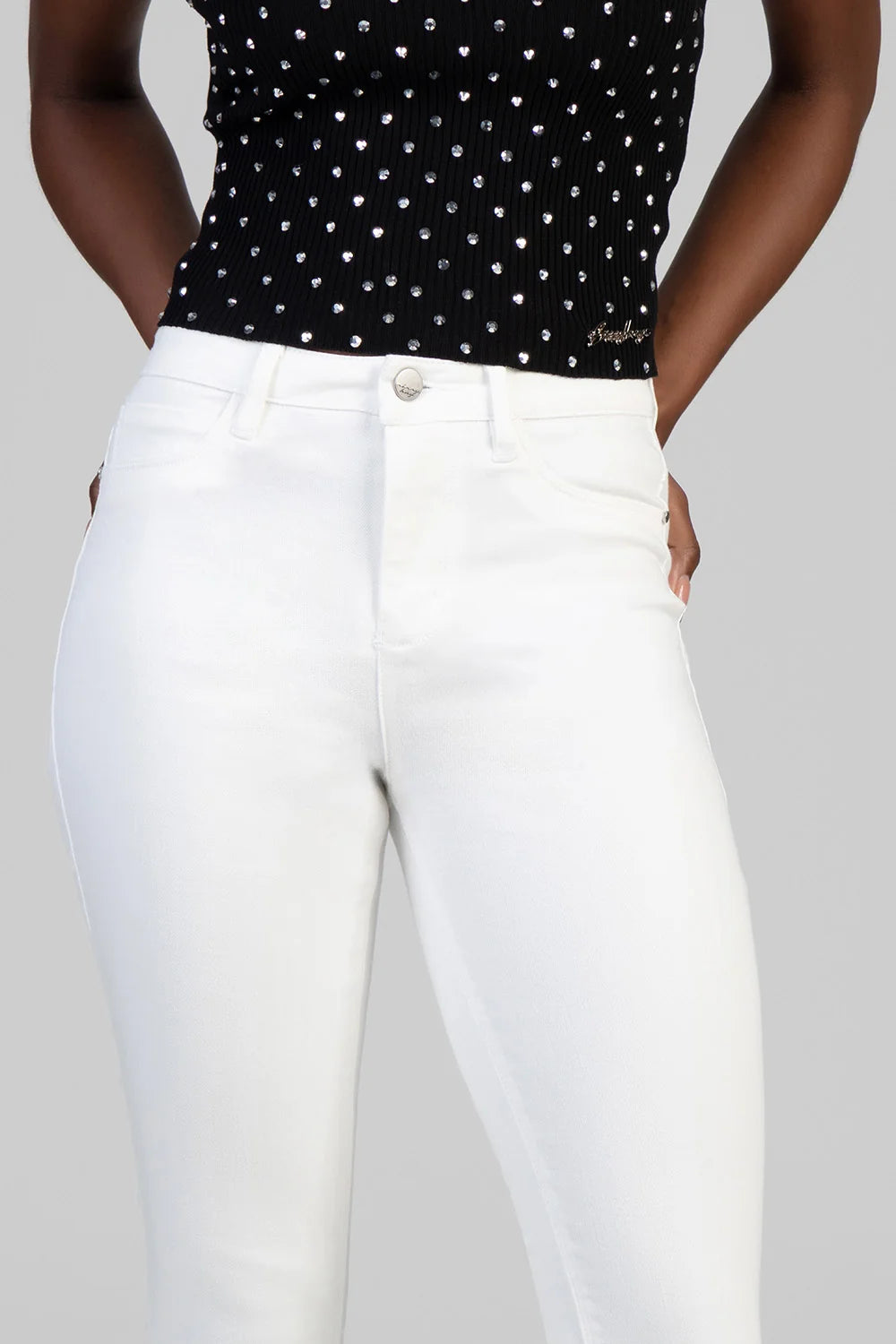 Sissy Boy Jennie Skinny Jeans-White P33483