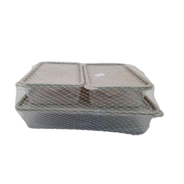 Contour Container Rectangular Set 3 Piece Set P3884