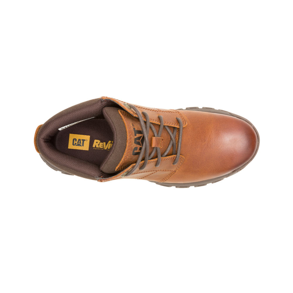 Caterpillar Threshold Chukka Burnish Leather Brown (8010367696985)