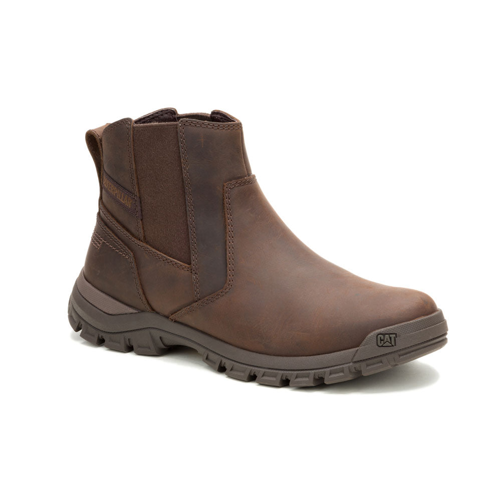 Caterpillar Threshold Chelsea Boot Dark Brown (7990664134745)