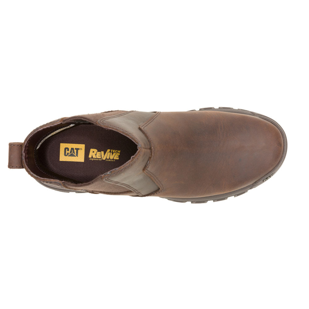 Caterpillar Threshold Chelsea Boot Dark Brown P726445
