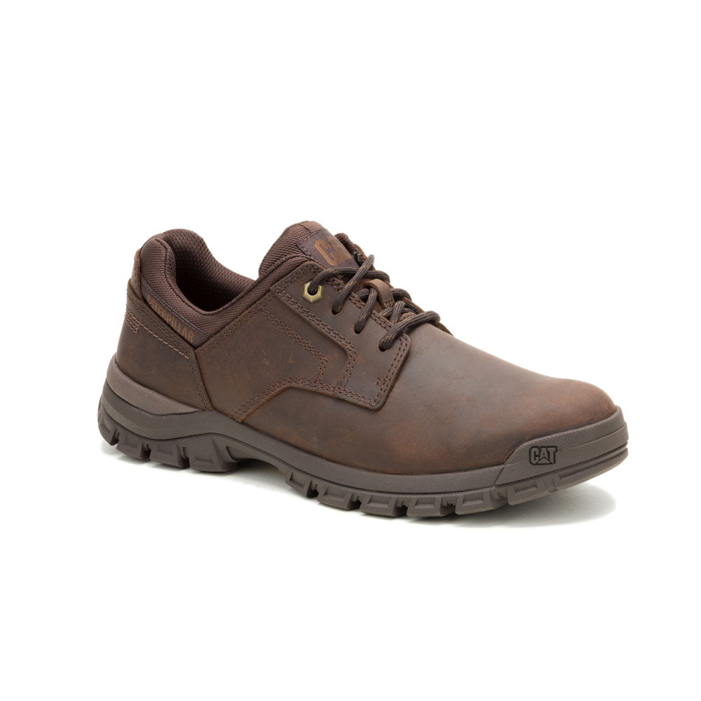 Caterpillar Men's Threshold Lace Low-Dark Brown P726446.