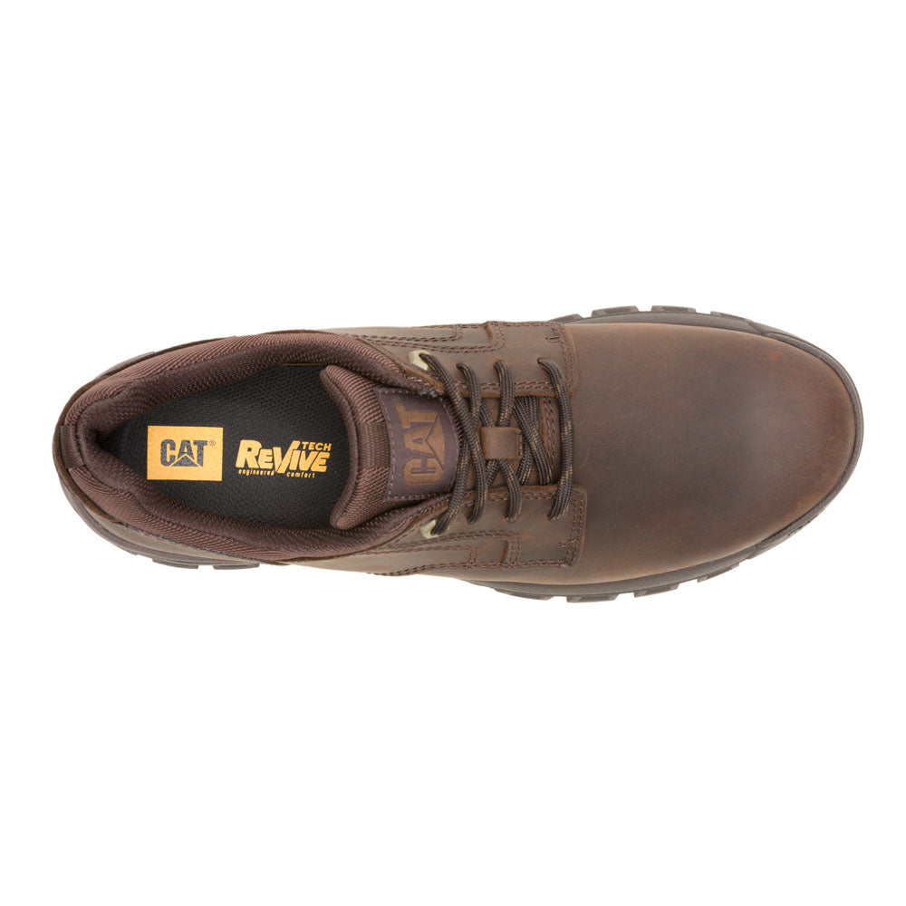Caterpillar Men's Threshold Lace Low-Dark Brown P726446.