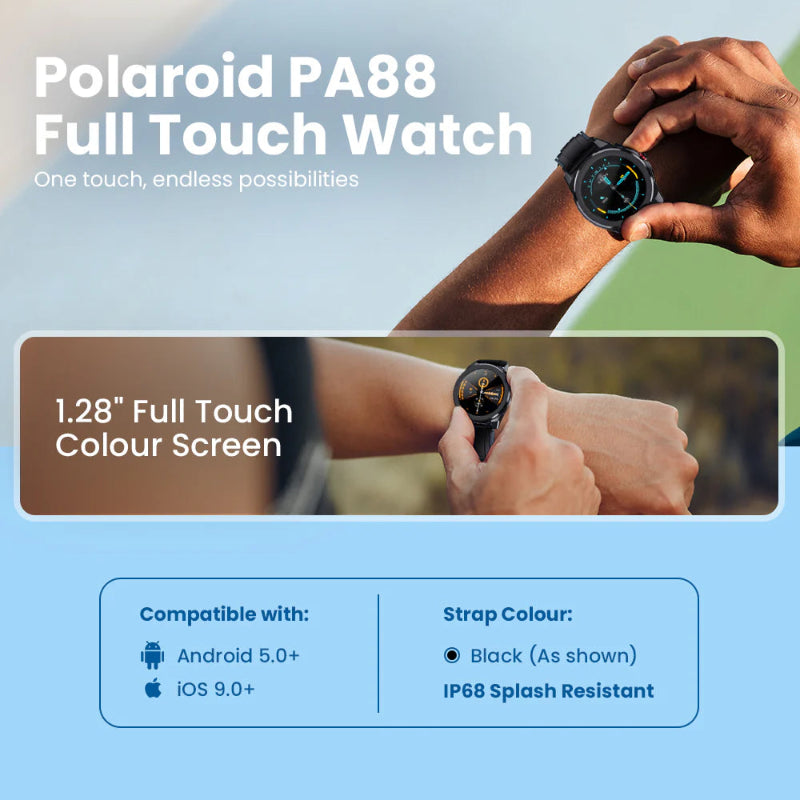 Polaroid  Smart  PA88 Full Touch Active Watch
