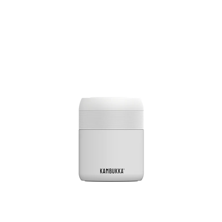 Kambukka Bora Double Wall Insulated Lunch Box Deep Teal 600 ml Chalk White