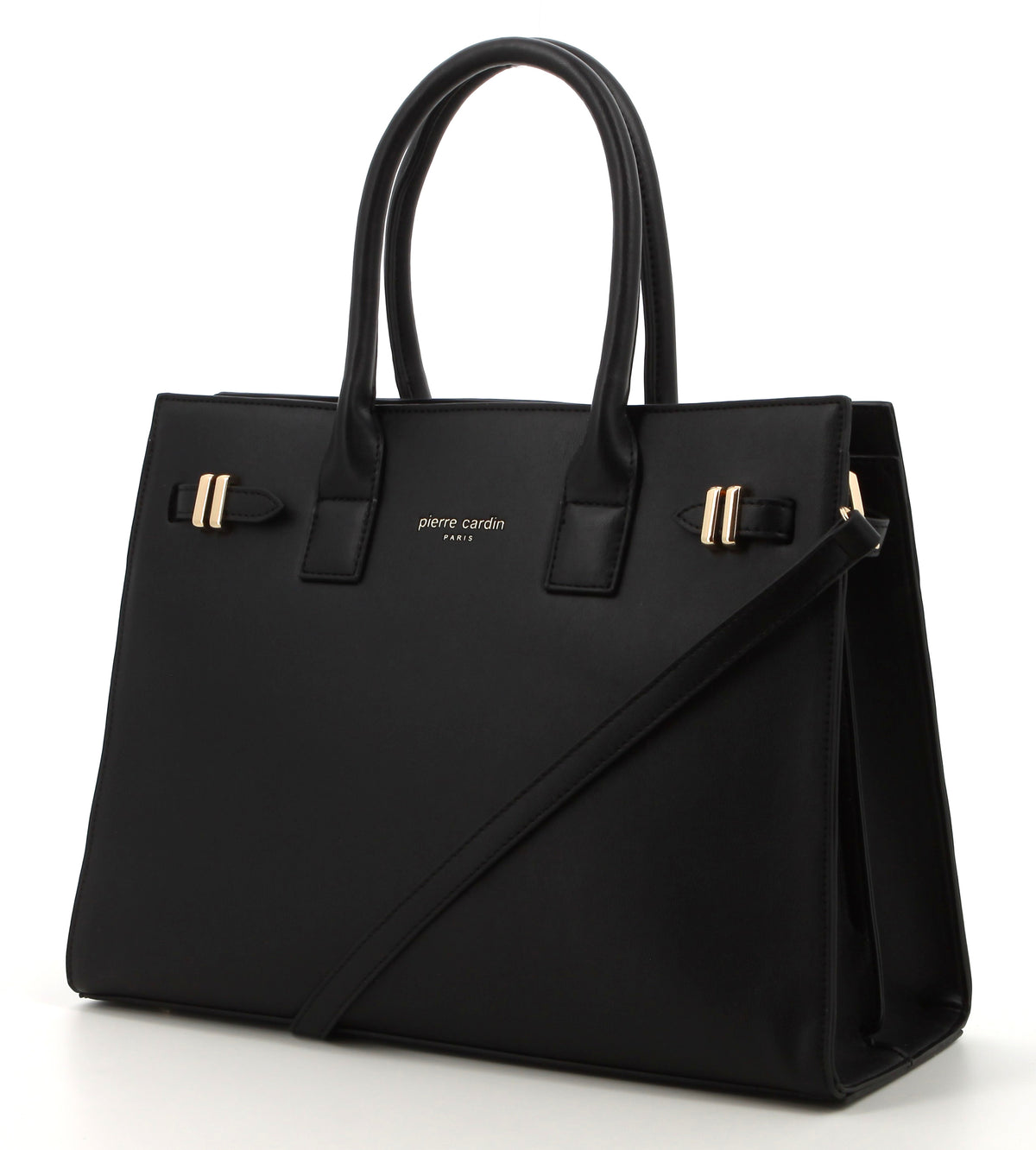 Pierre Cardin Margaux Satchel Black (8036792369241)