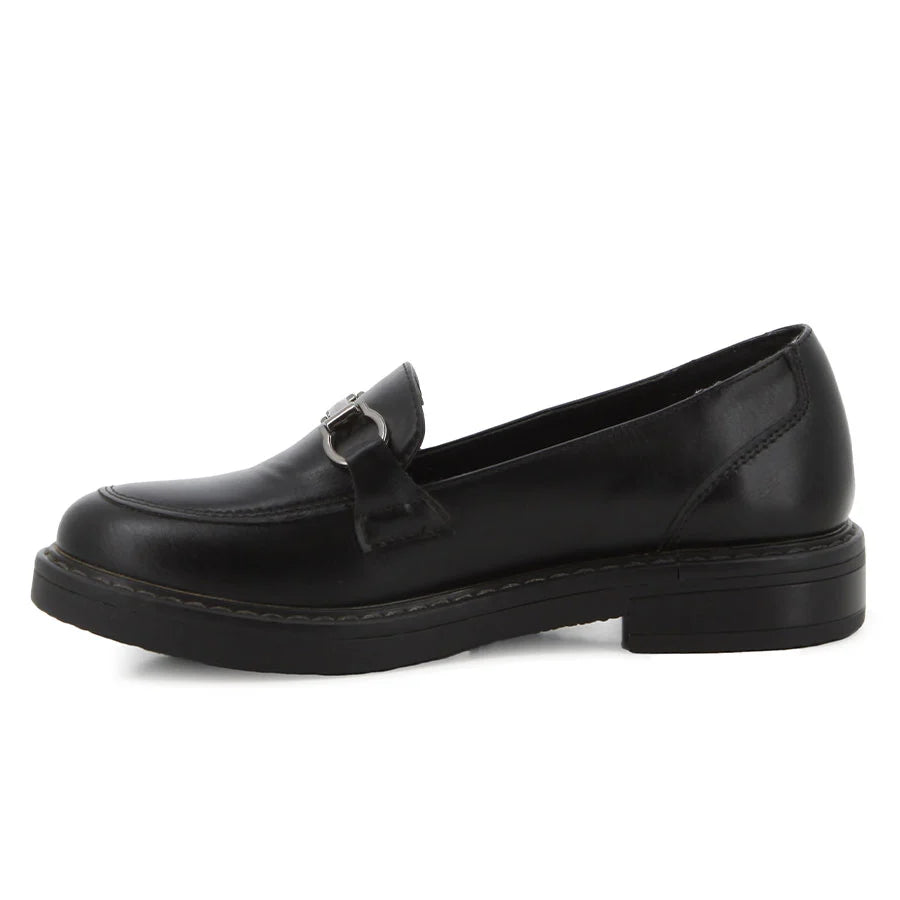 Pierre Cardin Lydie 4 Trim Loafers-Black PCL10886BKBK